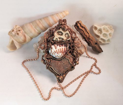 Shell Amulet · "Ocean Love"