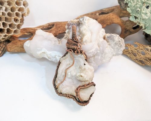 Chalcedony Crystal · "Maven"