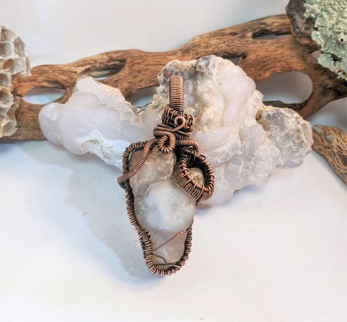 "Cultivate" Chalcedony Quartz Crystal