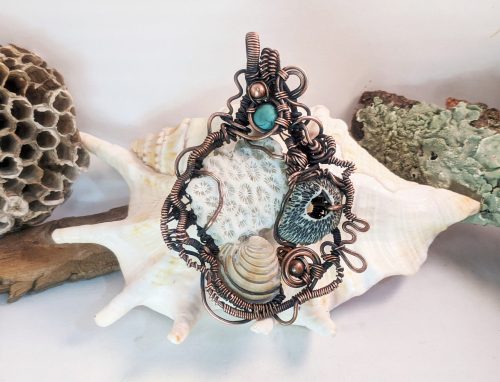 "Mermaid's Treasure" · Shell Amulet