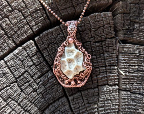 Necklace · Coral · "Polyp"